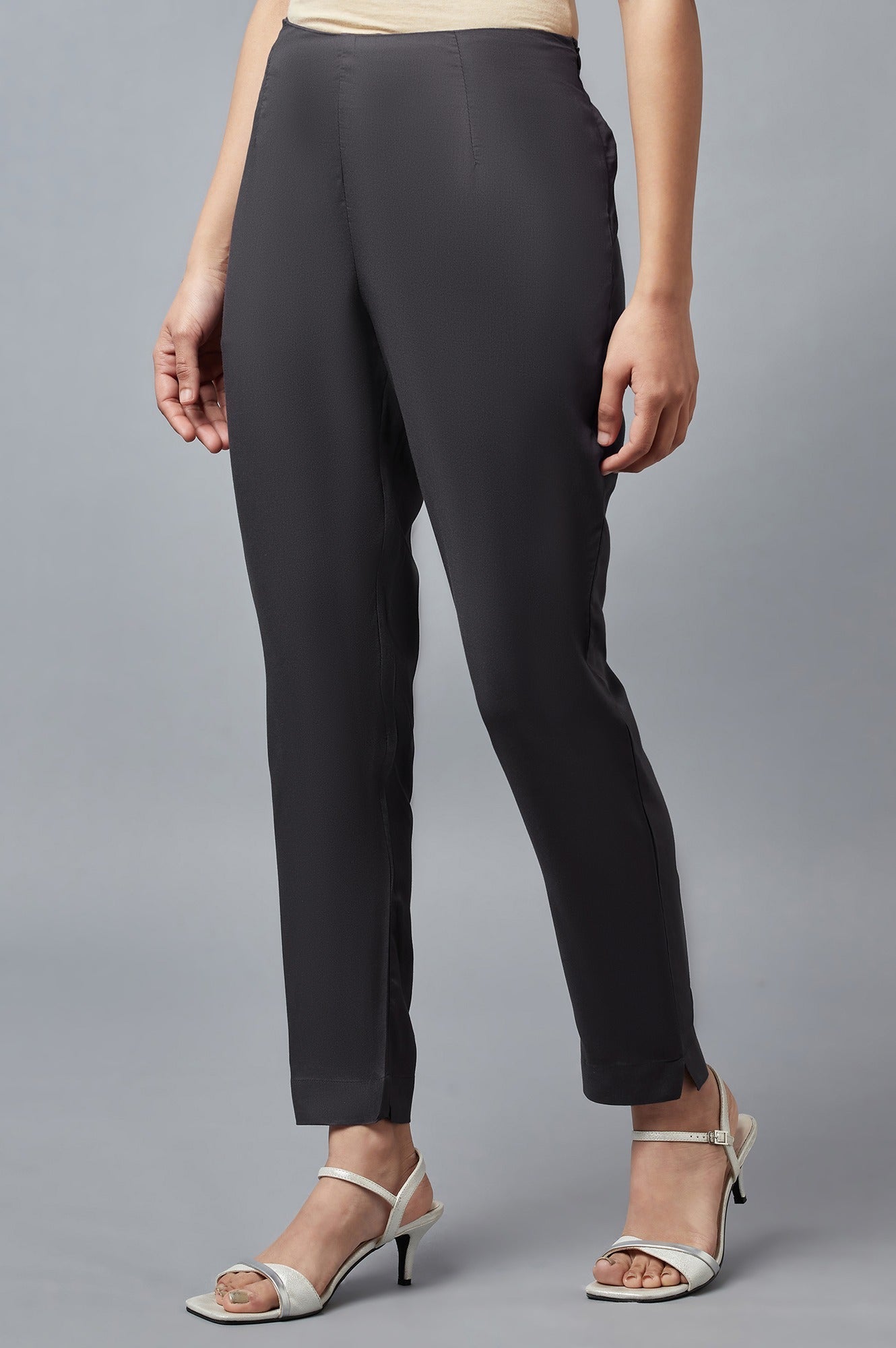 W for Woman Grey Slim Pants