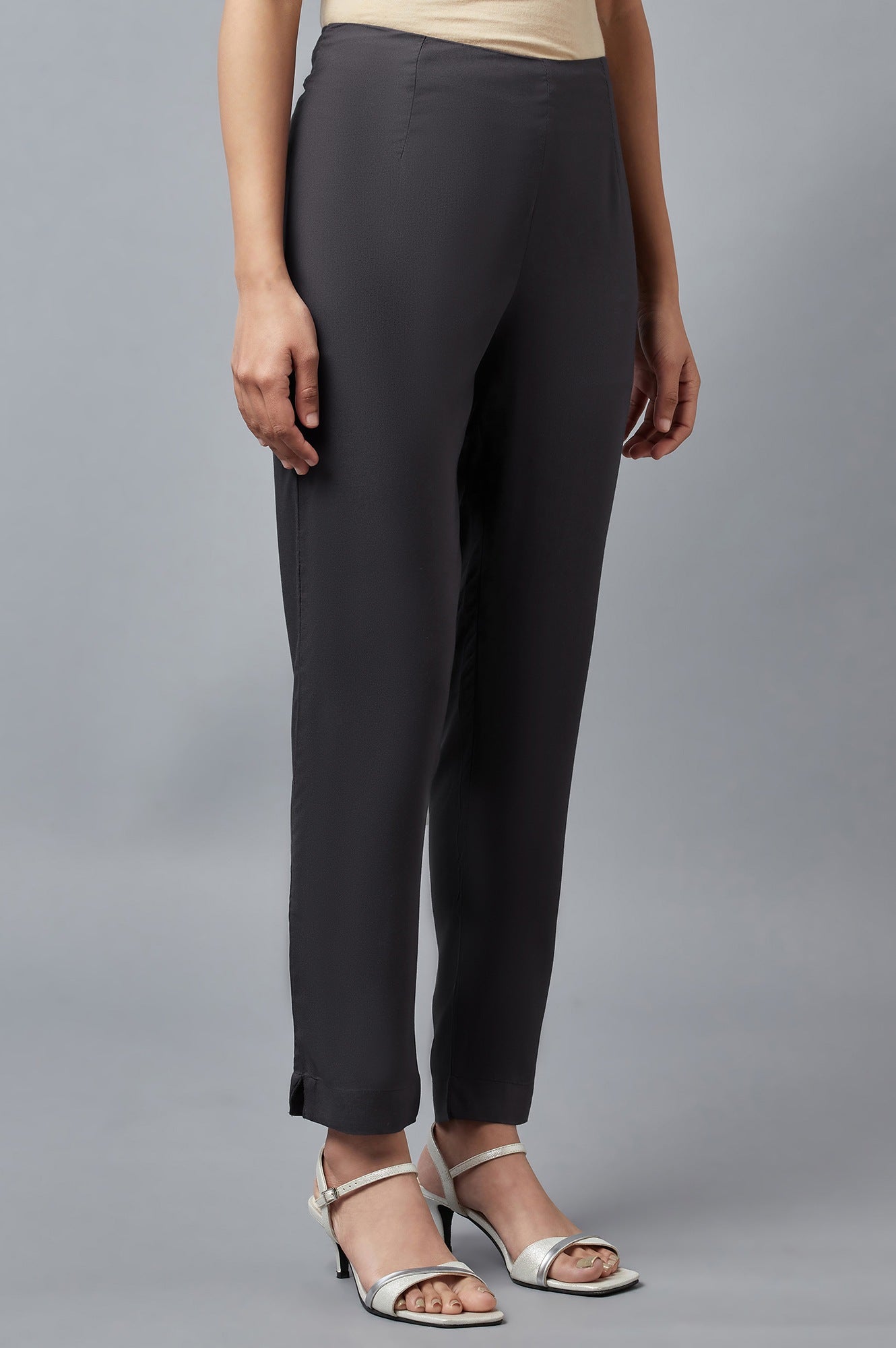 W for Woman Grey Slim Pants