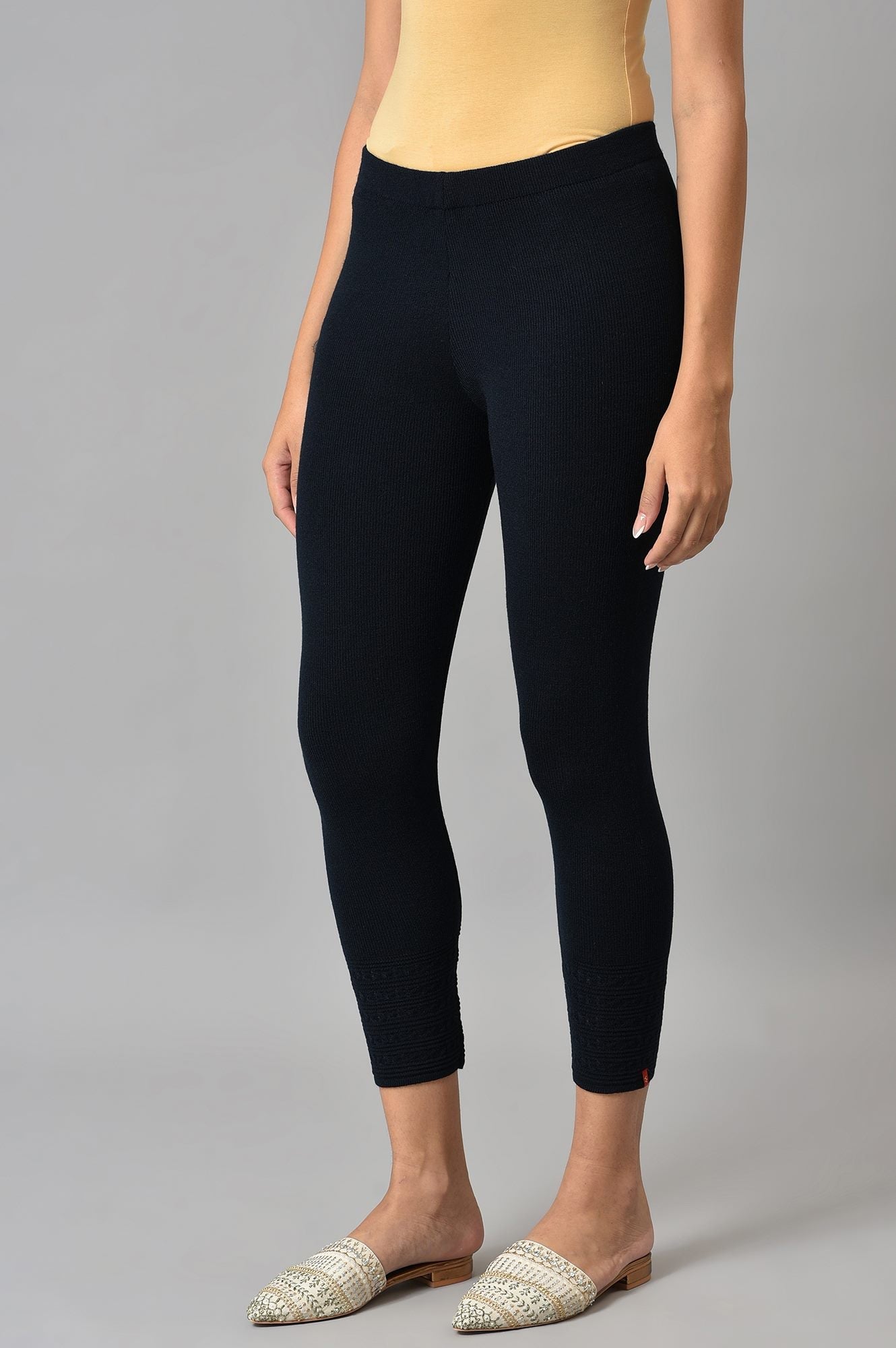 W for Woman Deep Navy Winter Leggings