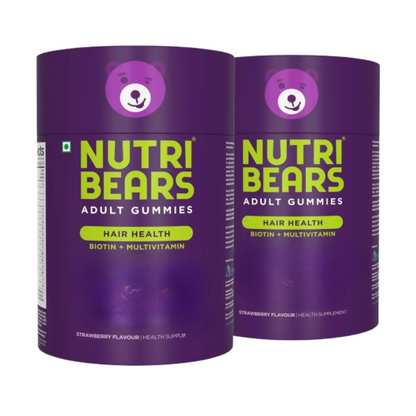 NutriBears Biotin Hair Gummies