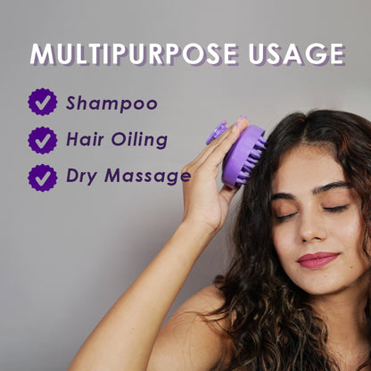Scalppie Scalp Massager And Shampoo Brush - Green