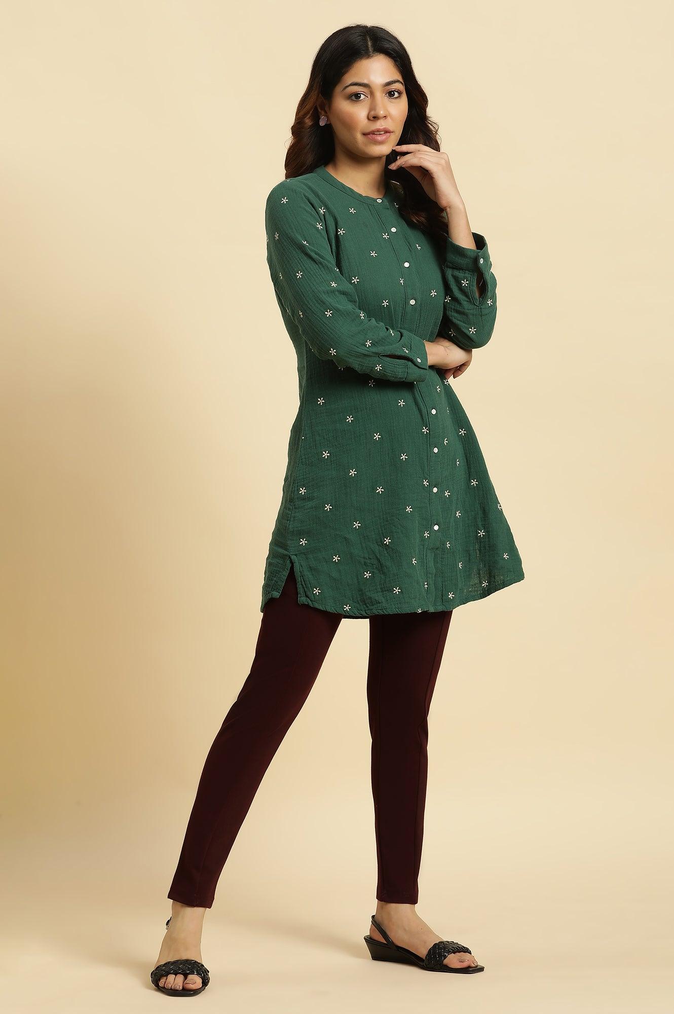 W for Woman Wine Basic Western Wear Leggings