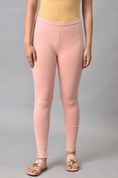 W for Woman Coral Cotton Jersey Tights