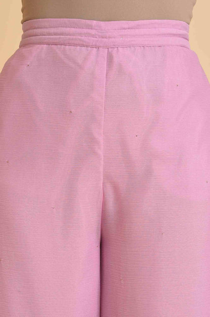 W for Woman Light Purple Solid Flared Sharara