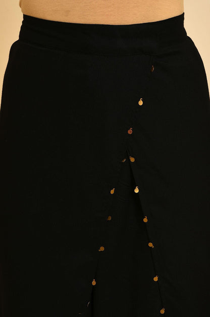 W for Woman Dark Yellow Printed Shirt Dress Set