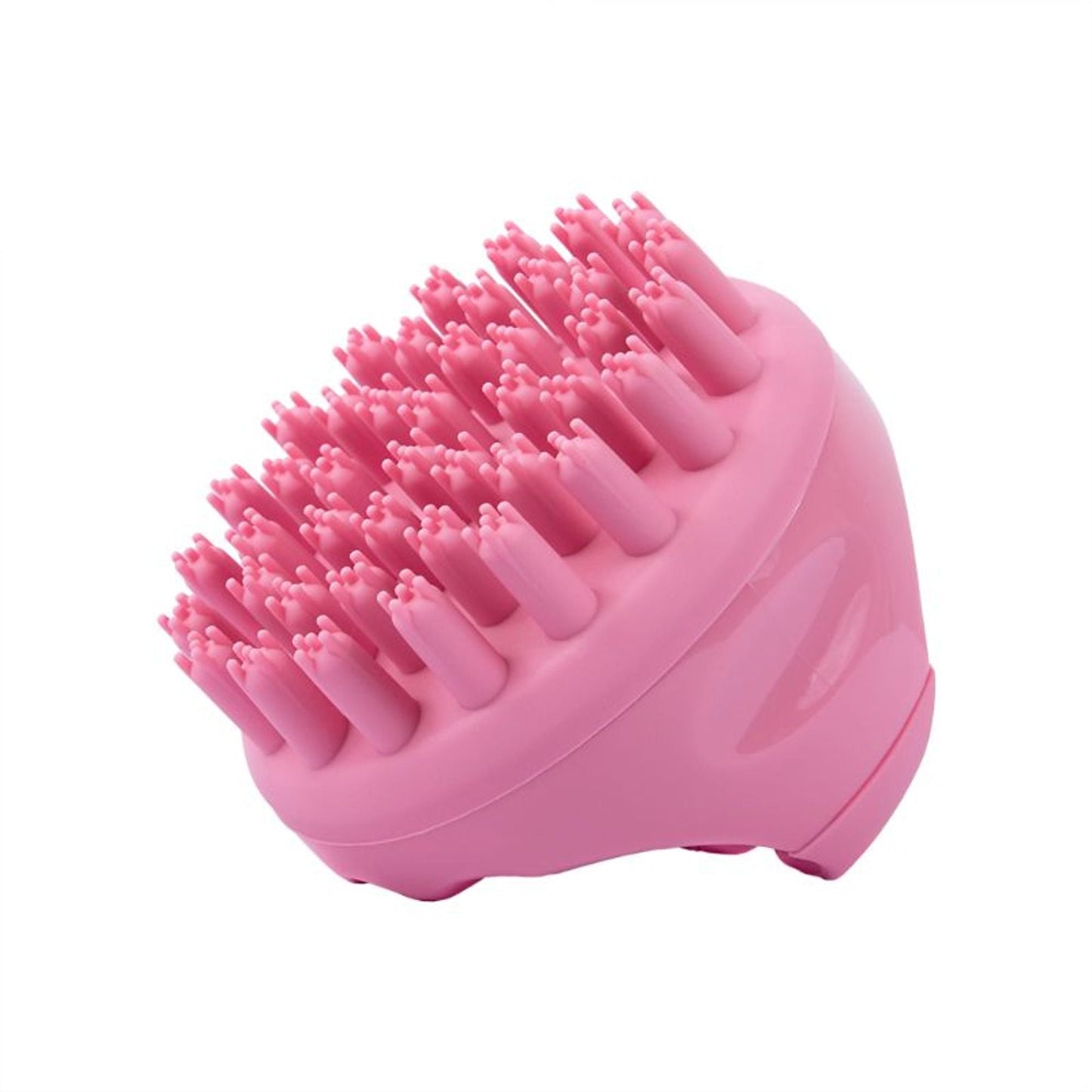 Scalppie Pro Silicon Hair Scalp Massager Shampoo Brush Scrub Hair Growth & Anti Dandruff - Baby Pink