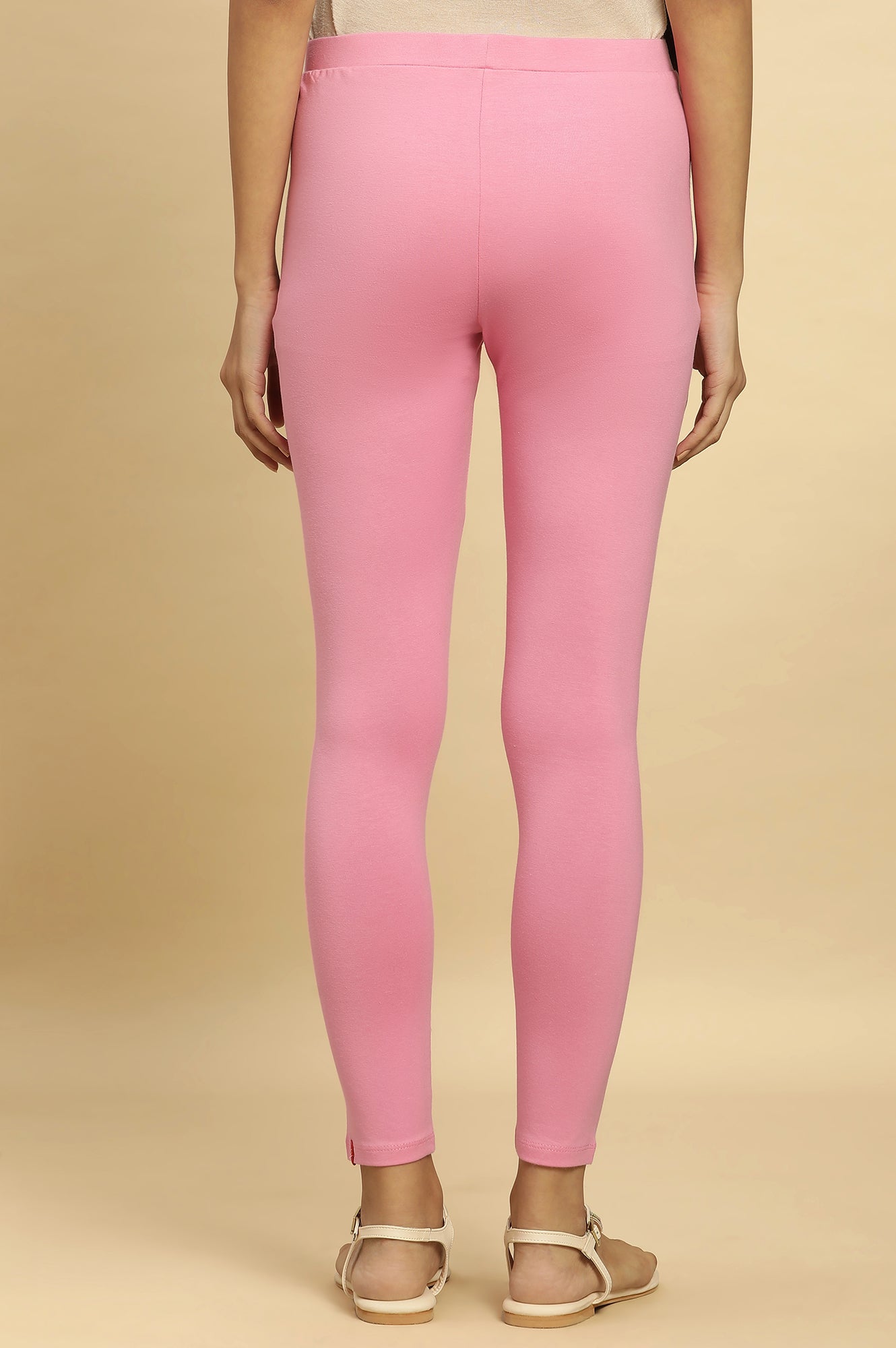 W for Woman Blush Pink Knitted Tights