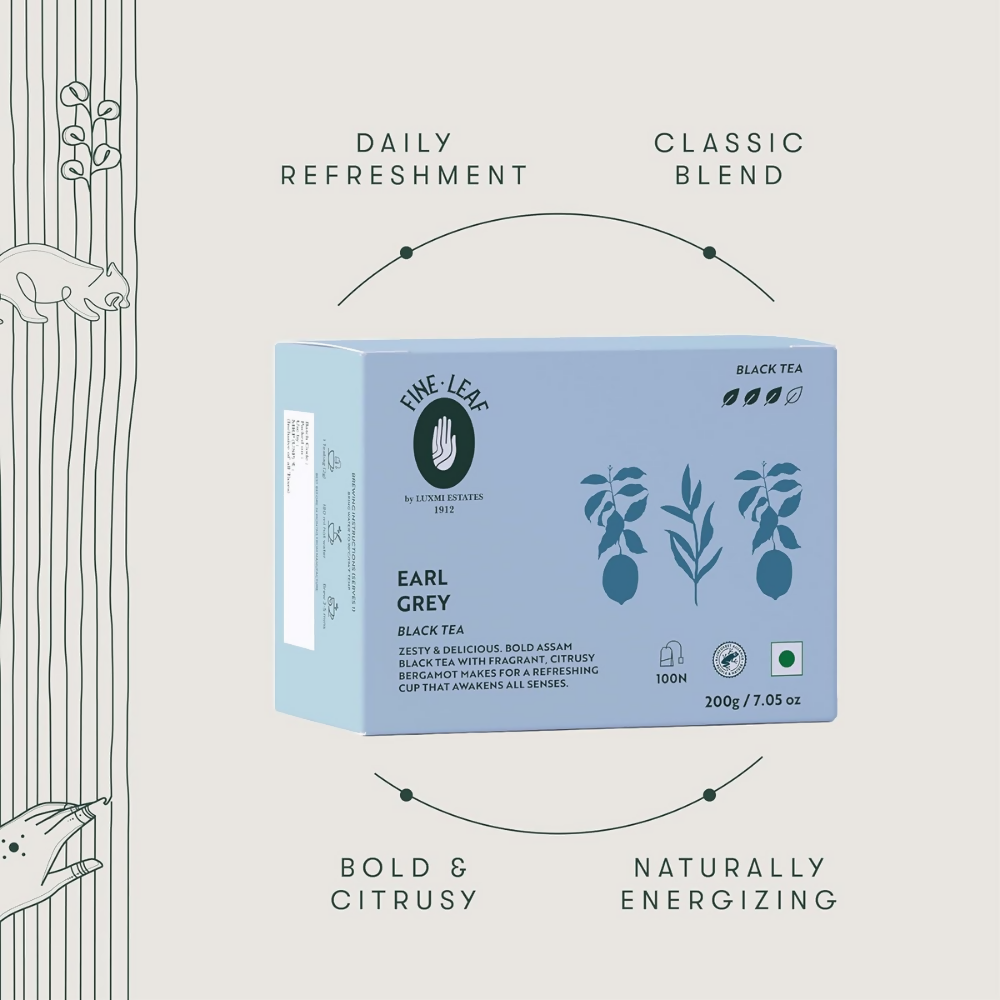 Luxmi Estates - Fine Leaf Earl Grey Black Tea