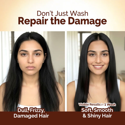Mamaearth Flaxseed Damage Repair Shampoo