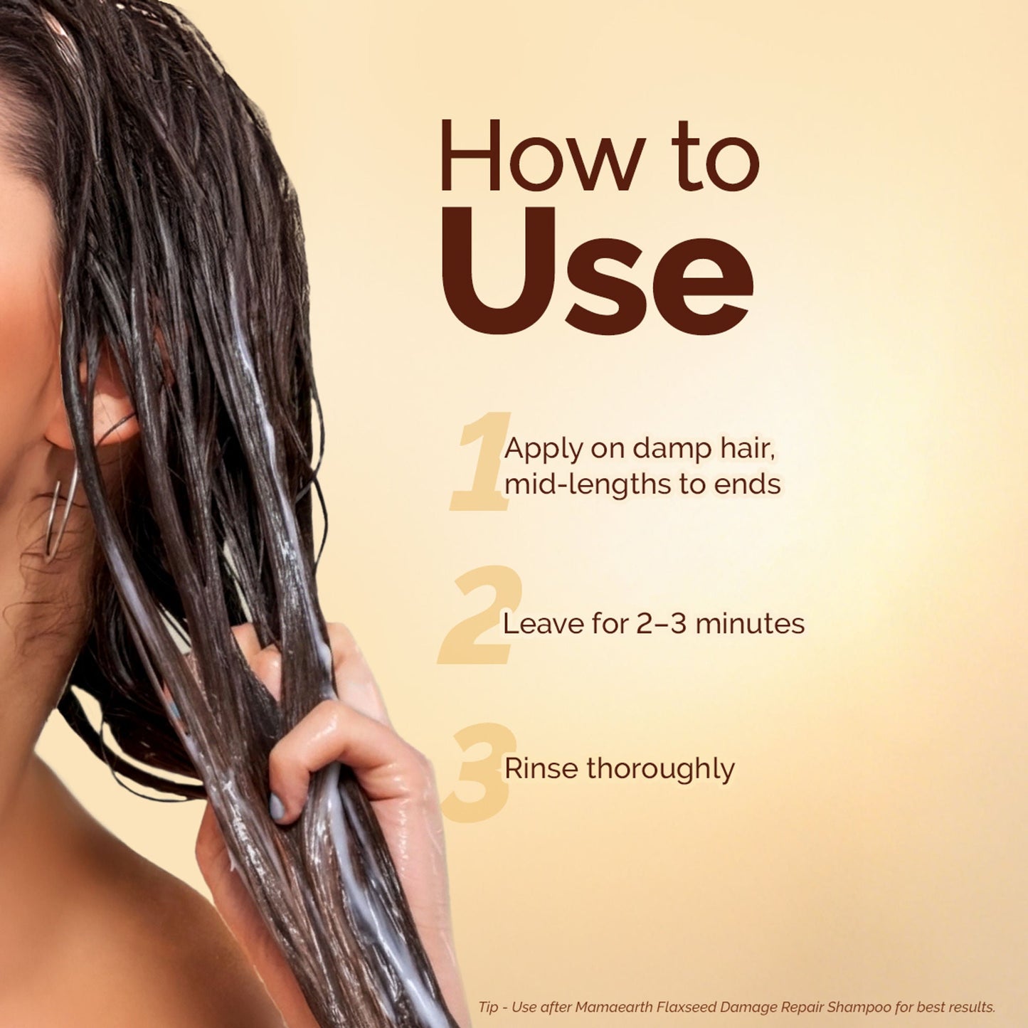 Mamaearth Flaxseed Damage Repair Conditioner