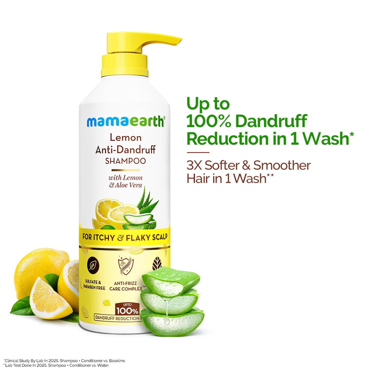 Mamaearth Lemon Anti-Dandruff Shampoo