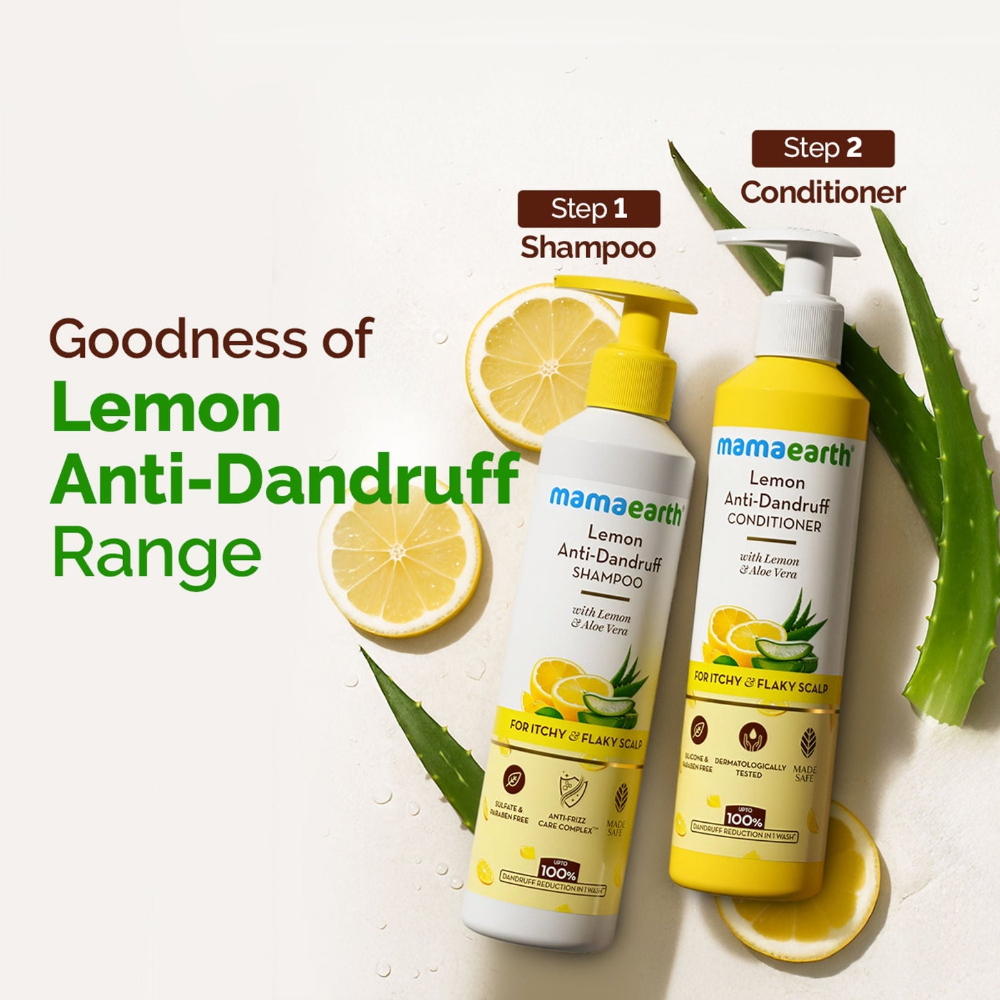 Mamaearth Lemon Anti-Dandruff Shampoo