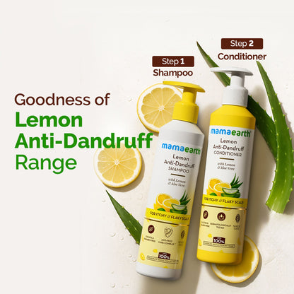 Mamaearth Lemon Anti-Dandruff Shampoo