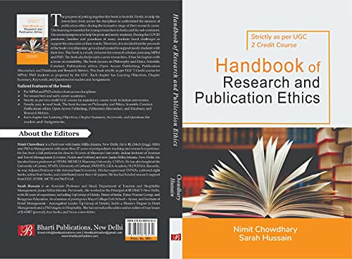 Handbook of Research and Publication Ethics
