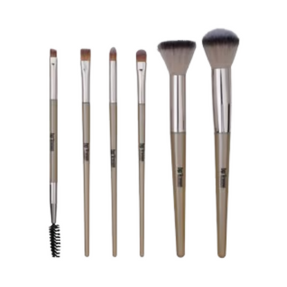 Bronson Professional 6Pc Face & Eye Brush Easy Blending