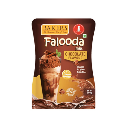 BAKERS Chocolate, Rose And Strawberry Flavour Falooda Mix Powder