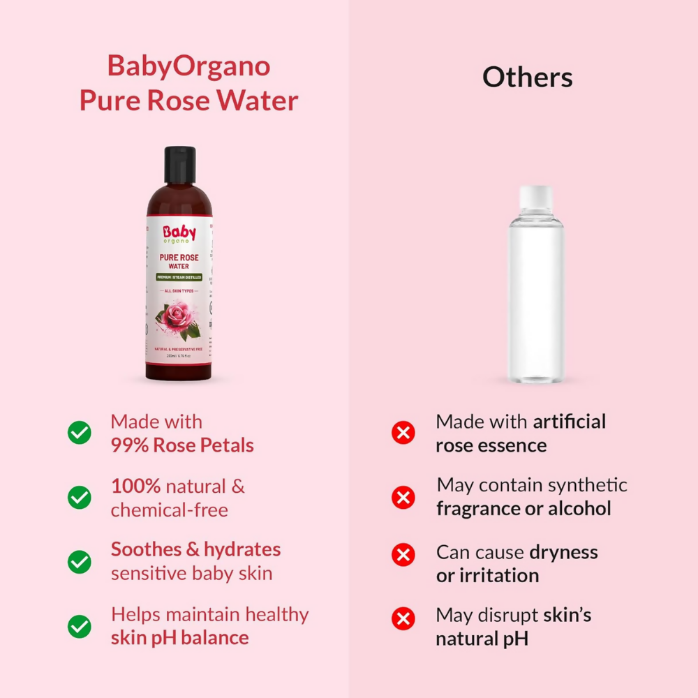 Babyorgano Ayurvedic Rose Water