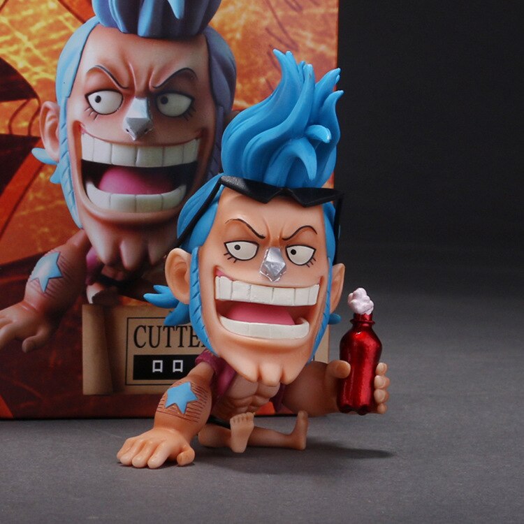 One Piece | Franky Childhood Version Anime Action Figure | 9 Cm |