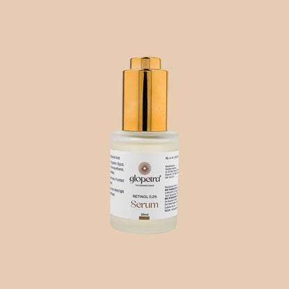 Glopetra Retinol 0.2% - Anti Ageing Serum For Face