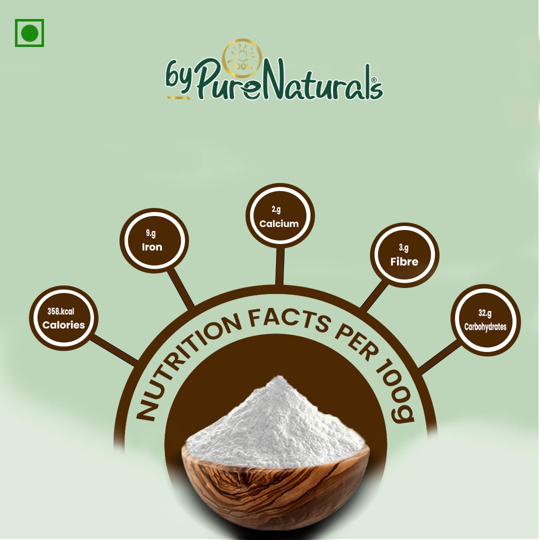 byPureNaturals Sabudana Vrat Atta (Sago Tapioca Flour)