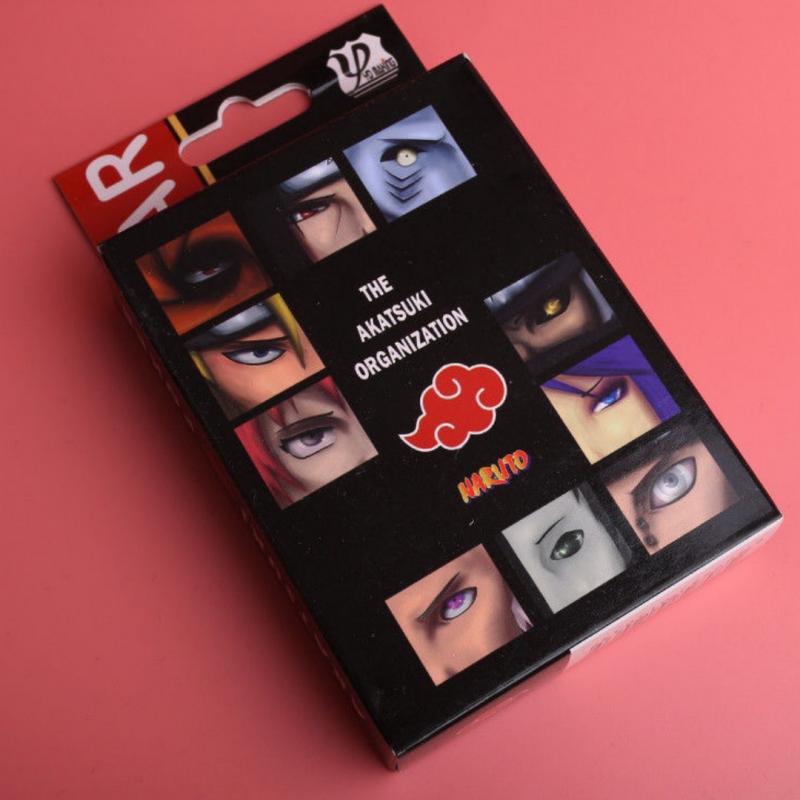 Naruto Akatsuki Themed Anime Playing Cards Deck Of 54 Cards
