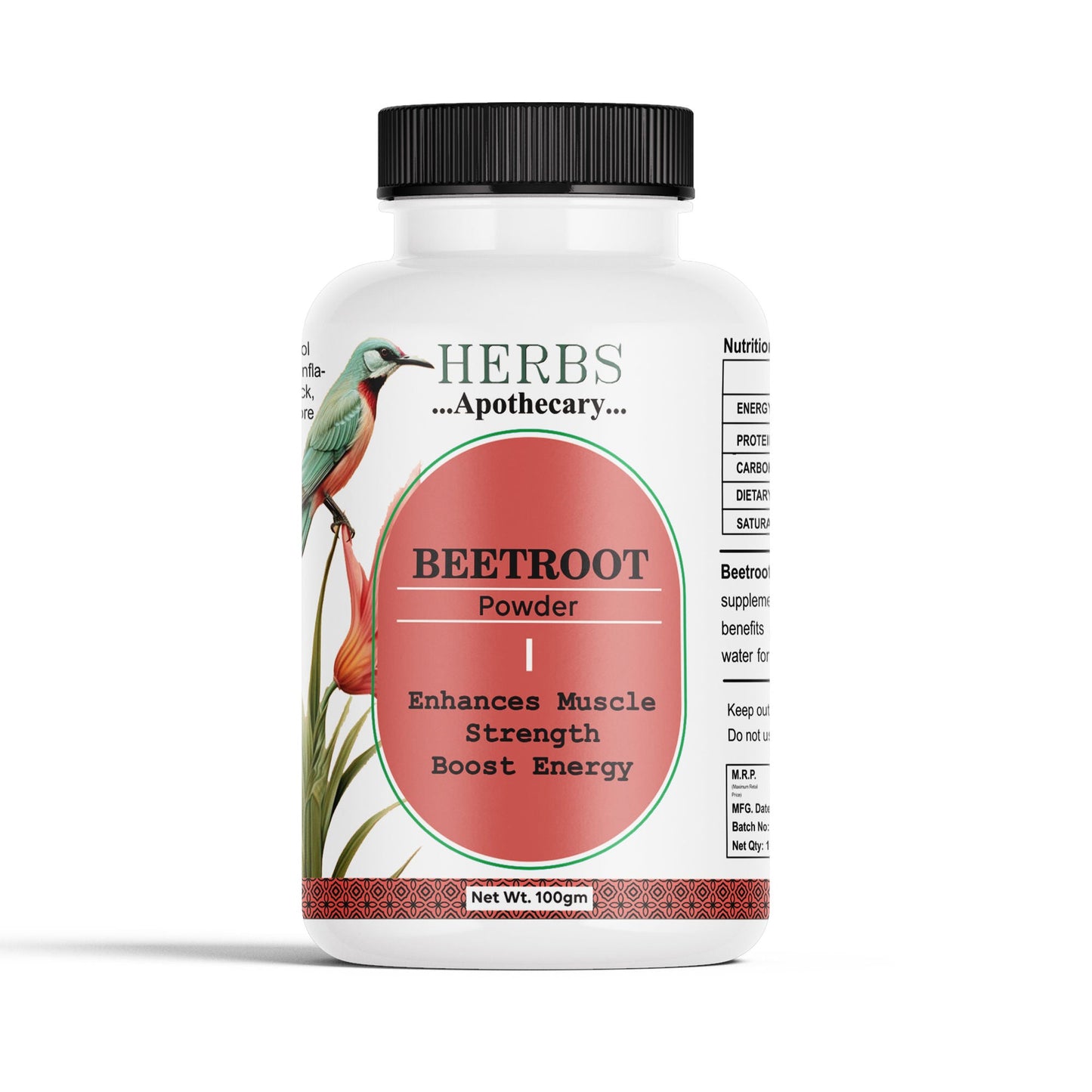 Zenvista Herbs Apothecary Beetroot Powder