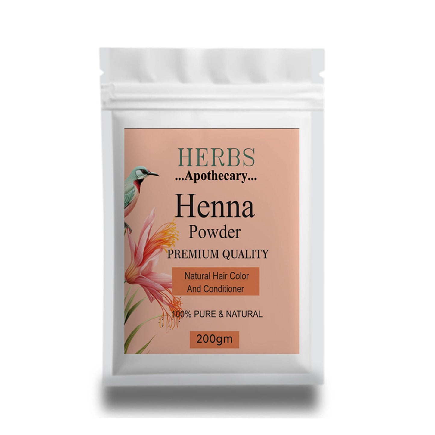 Zenvista Herbs Apothecary Henna Powder For Natural Hair Color & Conditioner