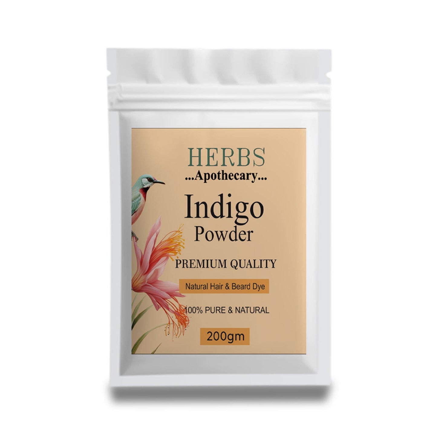 Zenvista Herbs Apothecary Indigo Powder For Natural Hair And Beard Dyes