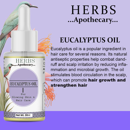 Zenvista Herbs Apothecary Eucalyptus Oil For Skin & Hair Care
