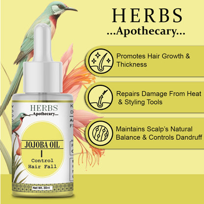 Zenvista Herbs Apothecary Jojoba Oil For Control Hair Fall