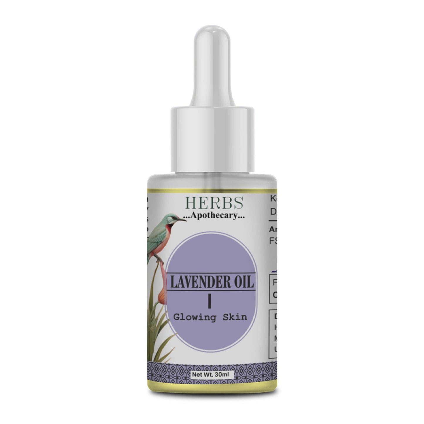 Zenvista Herbs Apothecary Lavender Oil For Glowing Skin