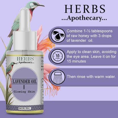 Zenvista Herbs Apothecary Lavender Oil For Glowing Skin