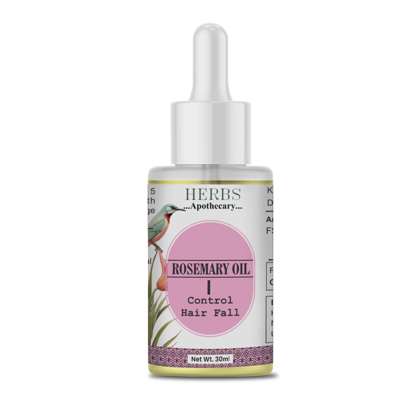 Zenvista Herbs Apothecary Rosemary Oil For Control Hair Fall