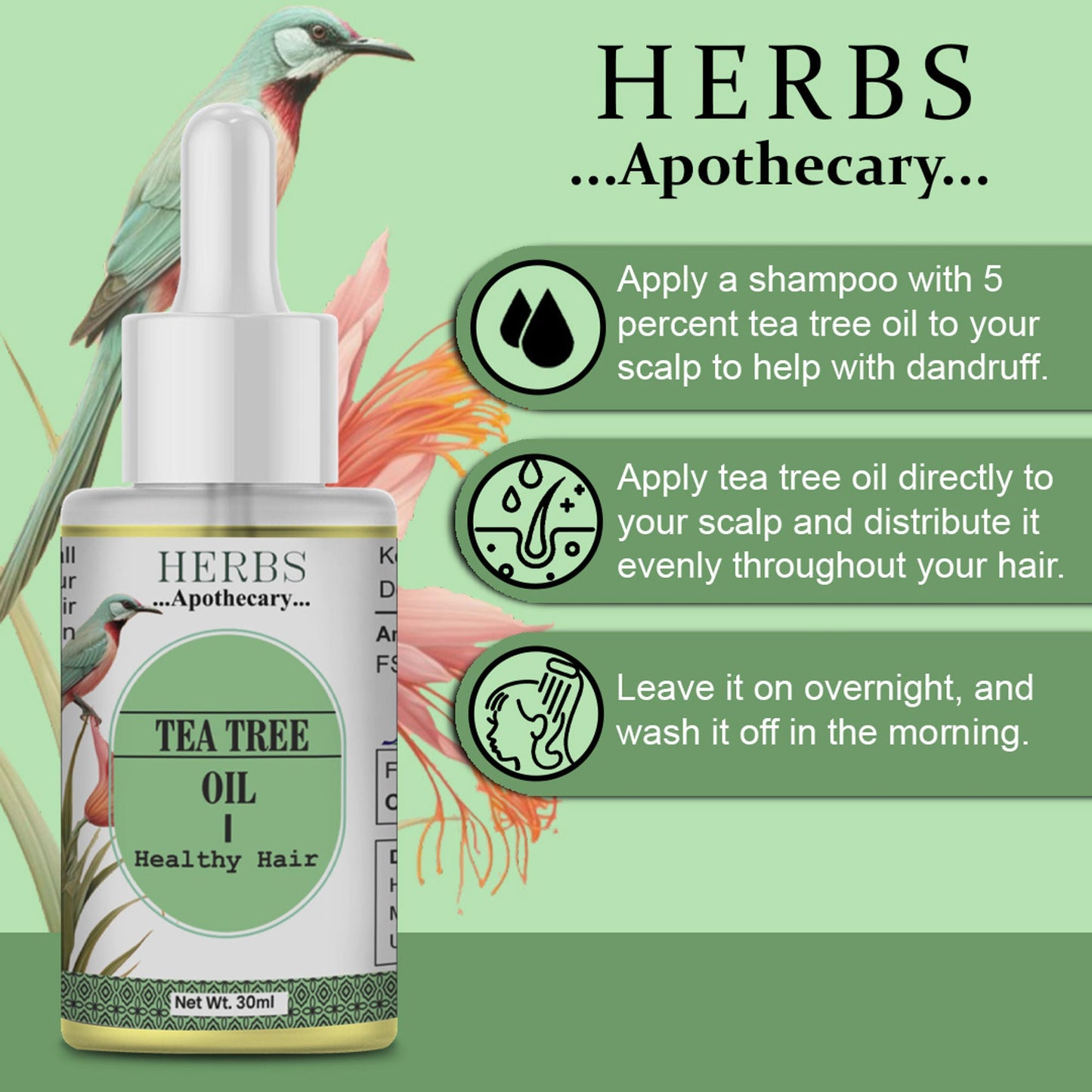 Zenvista Herbs Apothecary Tea Tree Oil For Hair
