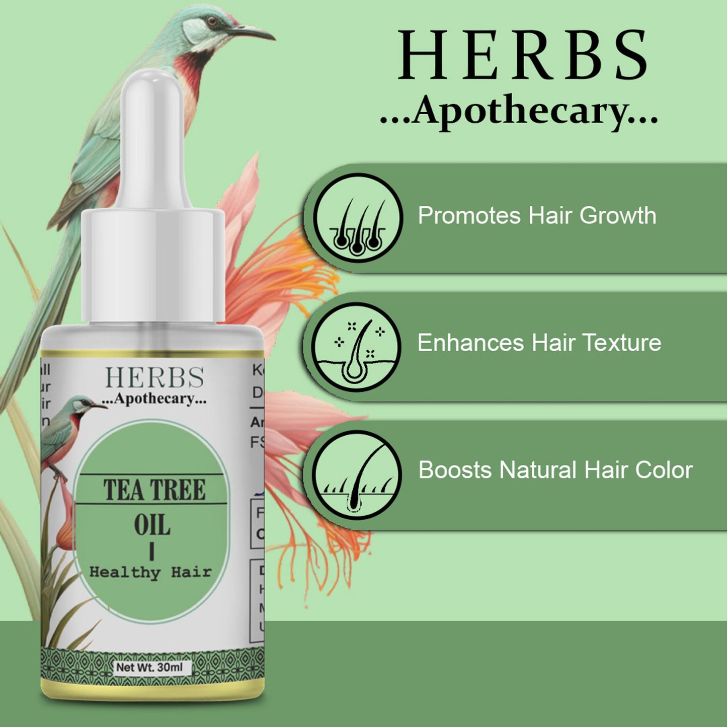Zenvista Herbs Apothecary Tea Tree Oil For Hair