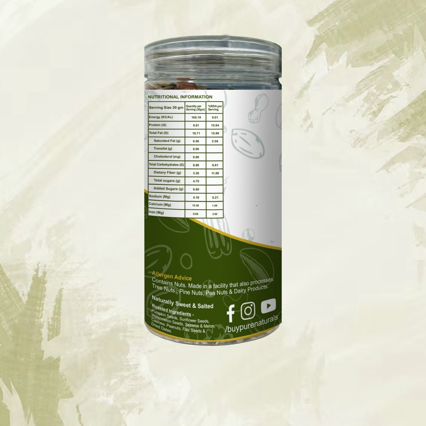 byPureNaturals Nutri Vegan Dietary Seed Mix