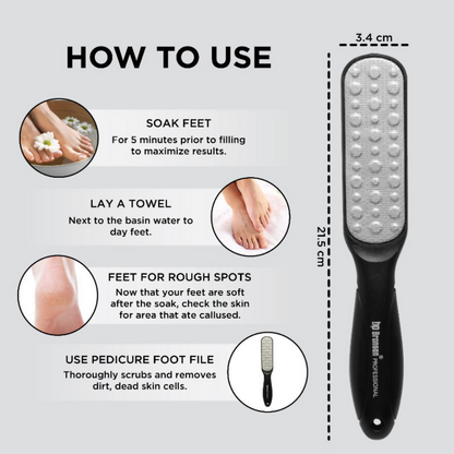 Bronson Professional Callus Remover Foot Scrubber