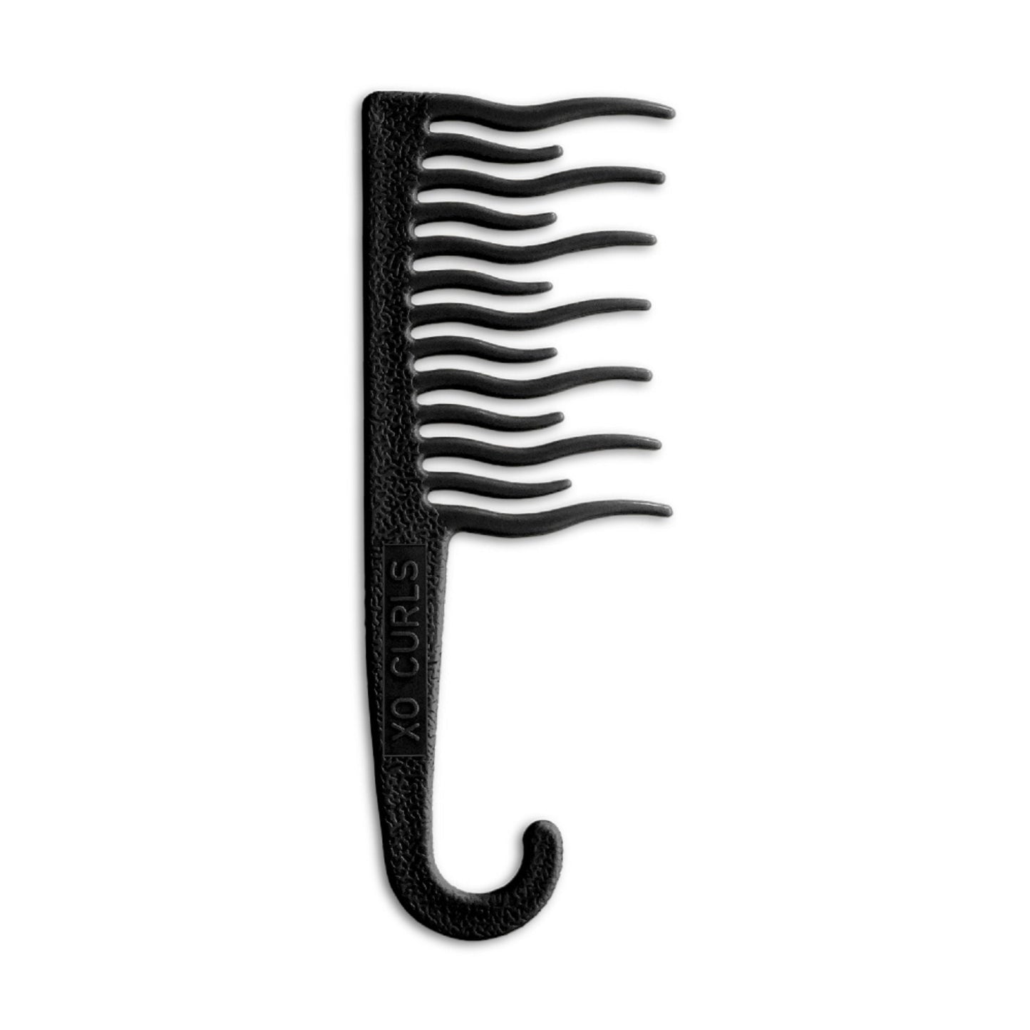 XO Curls Shower Detangling Comb - Black