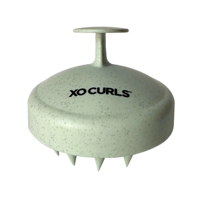 XO Curls Scalp Massaging Shampoo brush - Green
