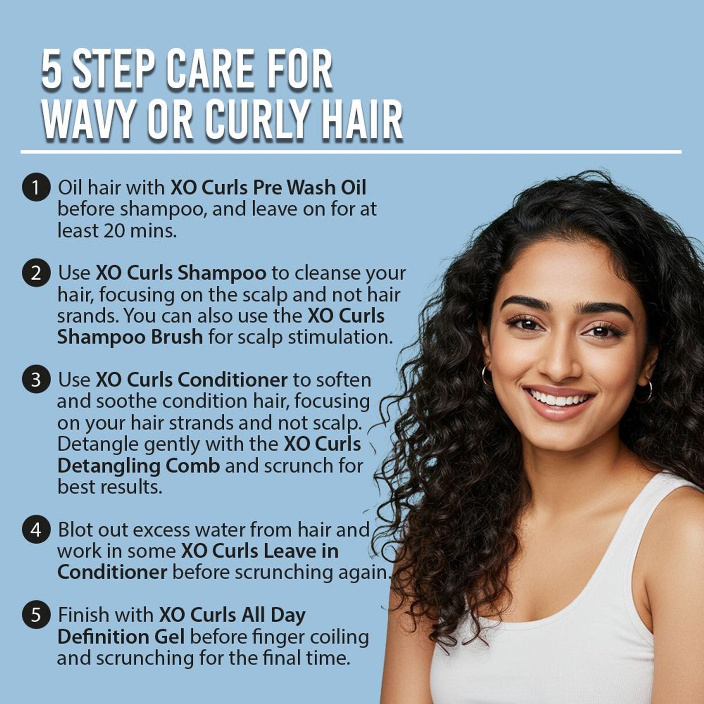 XO Curls All Day Definition Gel & Leave-In Conditioner Combo