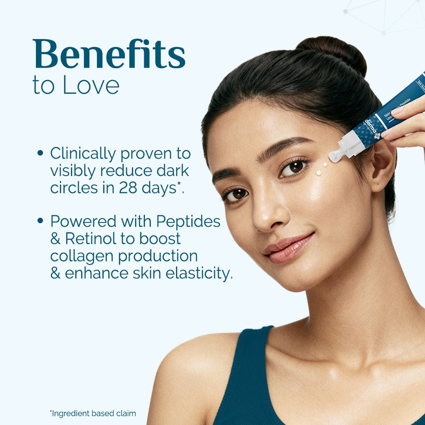 The Derma Co Dr. V Skin Renew Skin Renew Peptide Under Eye Cream