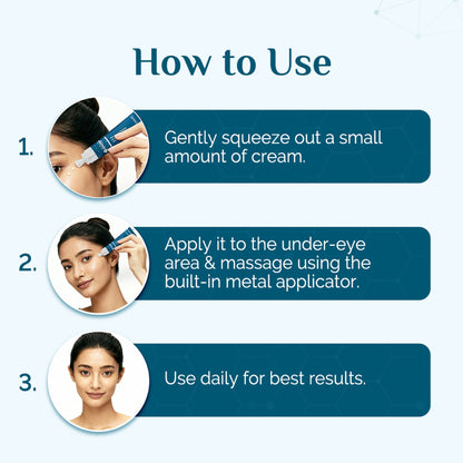 The Derma Co Dr. V Skin Renew Skin Renew Peptide Under Eye Cream