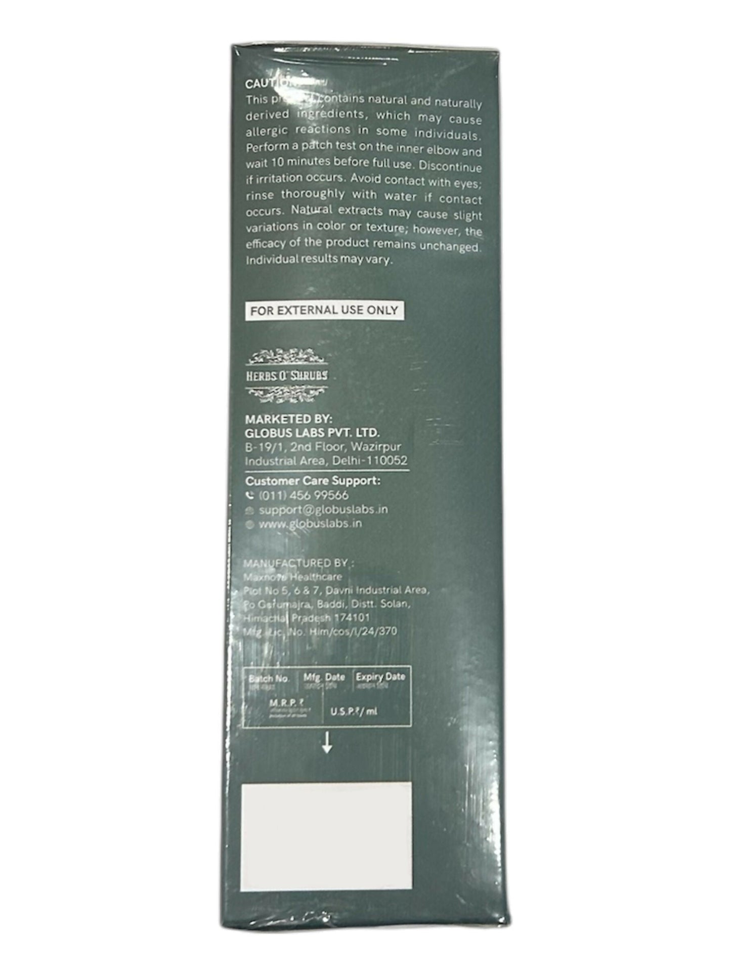 HerbsOShrubs Onion Strength & Shine Shampoo