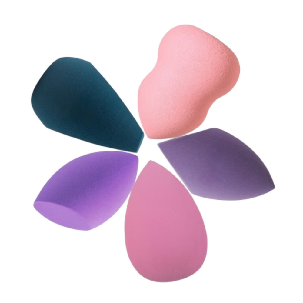 Bronson Professional Beauty Blender Sponge Makeup Applicator, Puffs