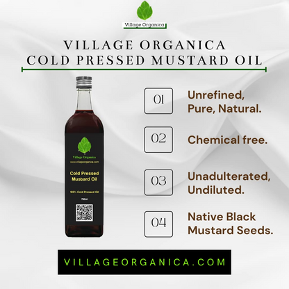 Village-Organica Cold Pressed Neem Oil
