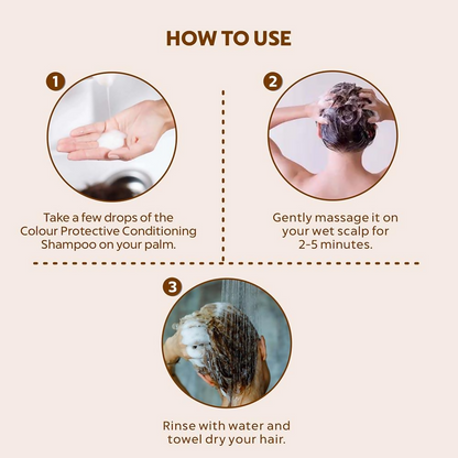 Indus Valley Organic Colour Protective Shampoo with Conditioner