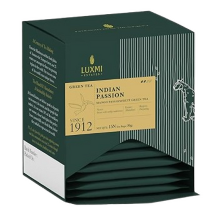 Luxmi Estates Indian Passion Mango Passion Fruit Green Tea