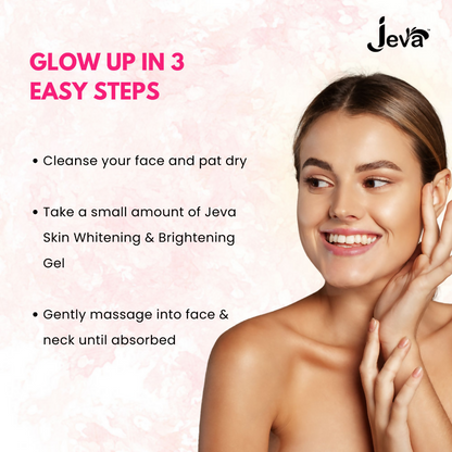 Jeva Skin Whitening & Brightening Instant Glow Gel