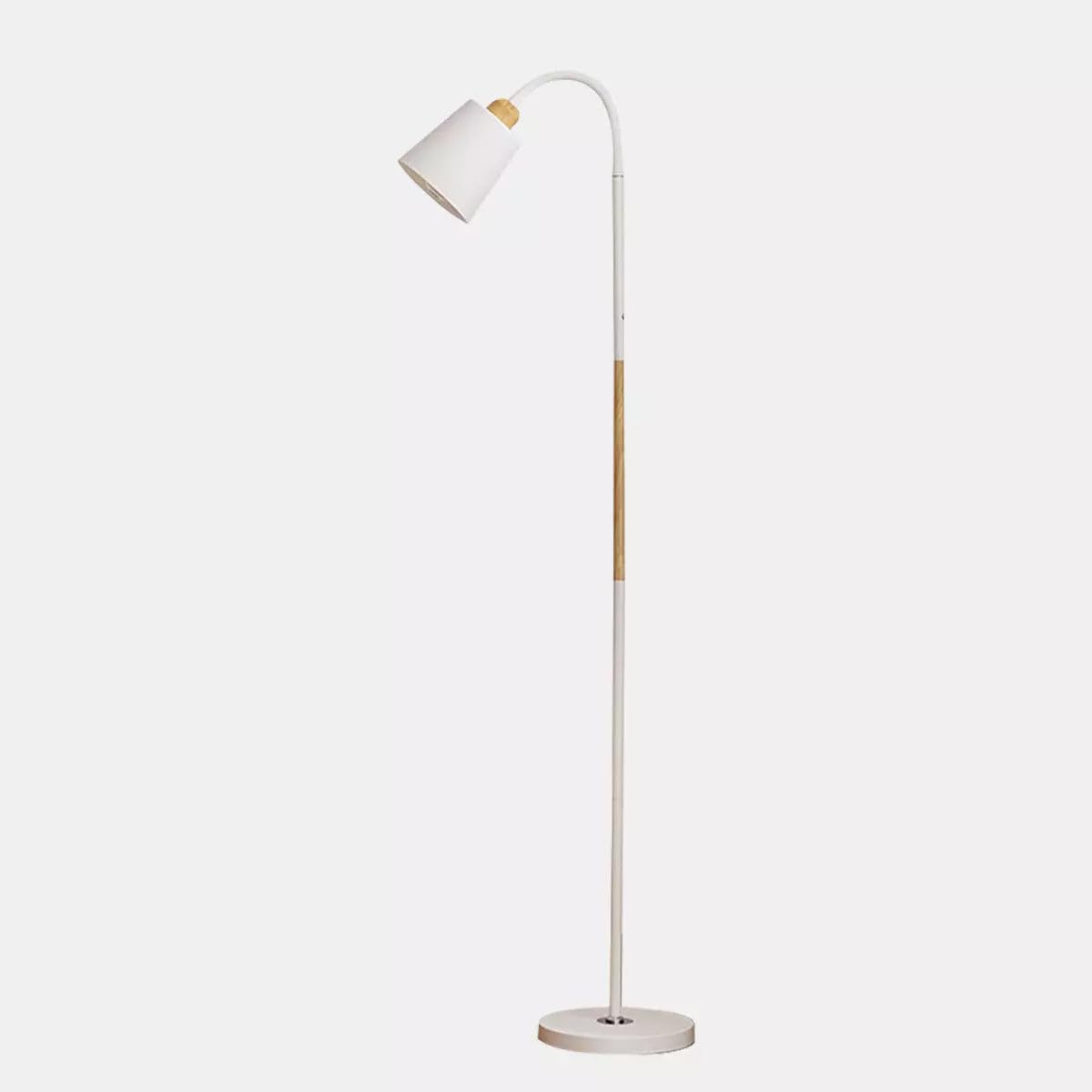 LED Floor Lamp Modern Minimalism White Metal 150cm Height