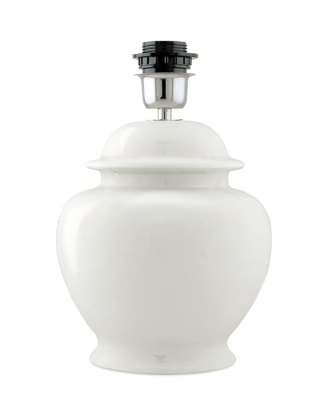 Table Lamp Modern Minimalist White Ceramic 33x33x40cm